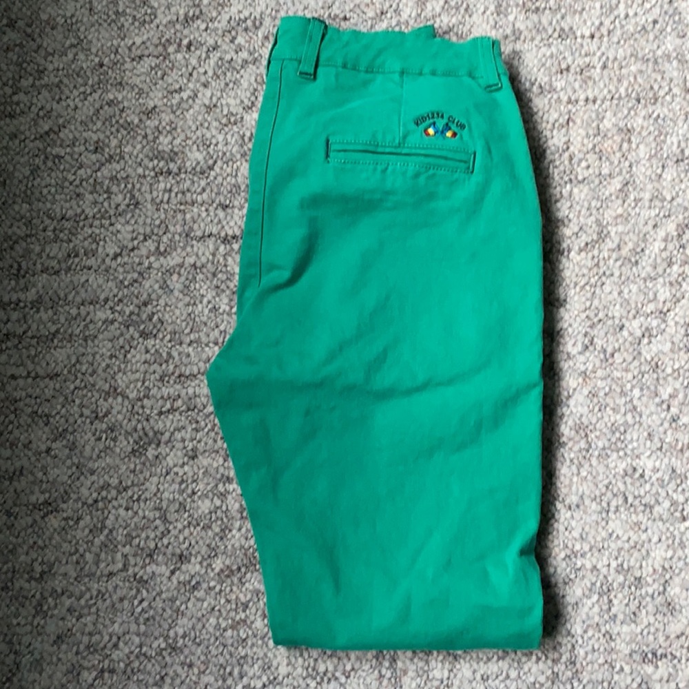 Green pants